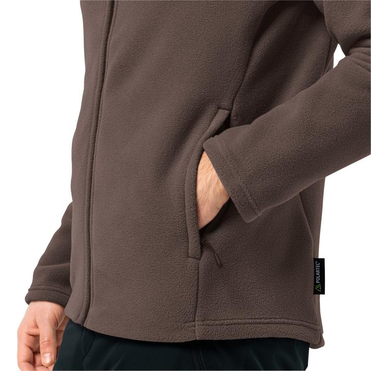 Jack Wolfskin Jack Wolfskin WINTERSTEIN FZ M Fleecejacke Herren - seal - 6 | SportScheck