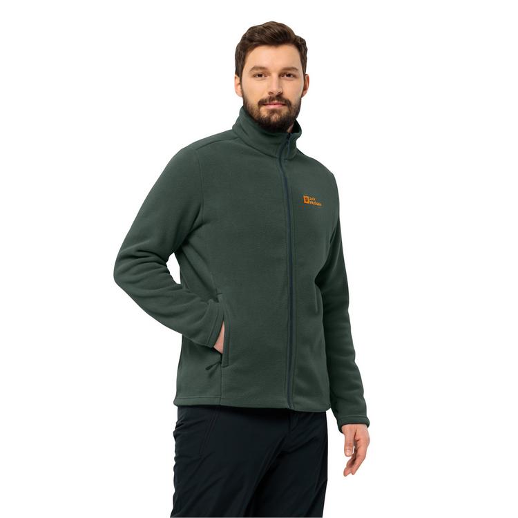 Jack Wolfskin Jack Wolfskin WINTERSTEIN FZ M Fleecejacke Herren - seal - 1 | SportScheck