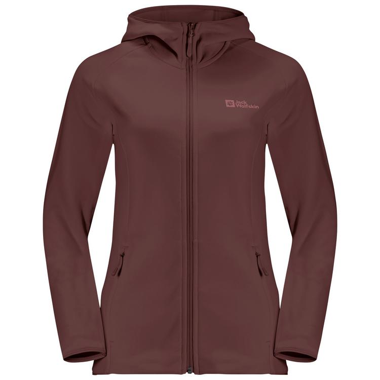 Jack Wolfskin Jack Wolfskin BAISELBERG HOODED FZ W Fleecejacke Damen - graphite - 2 | SportScheck