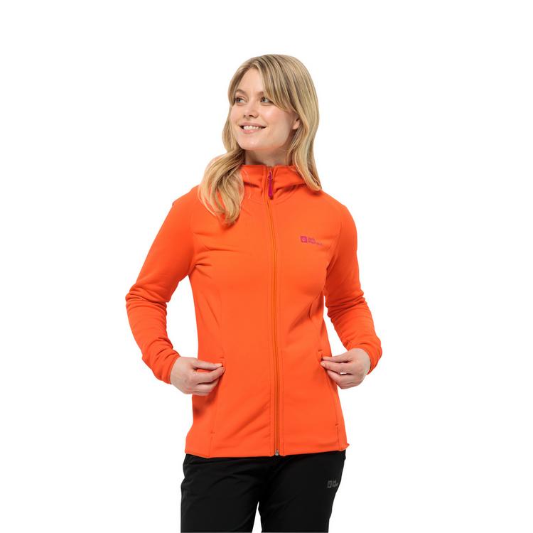 Jack Wolfskin Jack Wolfskin BAISELBERG HOODED FZ W Fleecejacke Damen - graphite - 2 | SportScheck