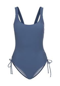 LSCN by Lascana Badeanzug Badeanzug Damen rauchblau
