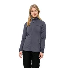 Rückansicht von Jack Wolfskin BAISELBERG FZ W Fleecejacke Damen dolphin