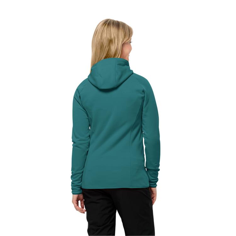 Jack Wolfskin Jack Wolfskin BAISELBERG HOODED FZ W Fleecejacke Damen - graphite - 7 | SportScheck