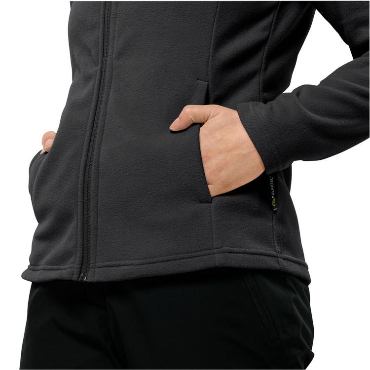 Jack Wolfskin Jack Wolfskin TAUNUS FZ W Fleecejacke Damen - black - 2 | SportScheck