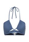 LSCN by Lascana Bandeau-Bikini-Top Bikini Oberteil Damen - rauchblau