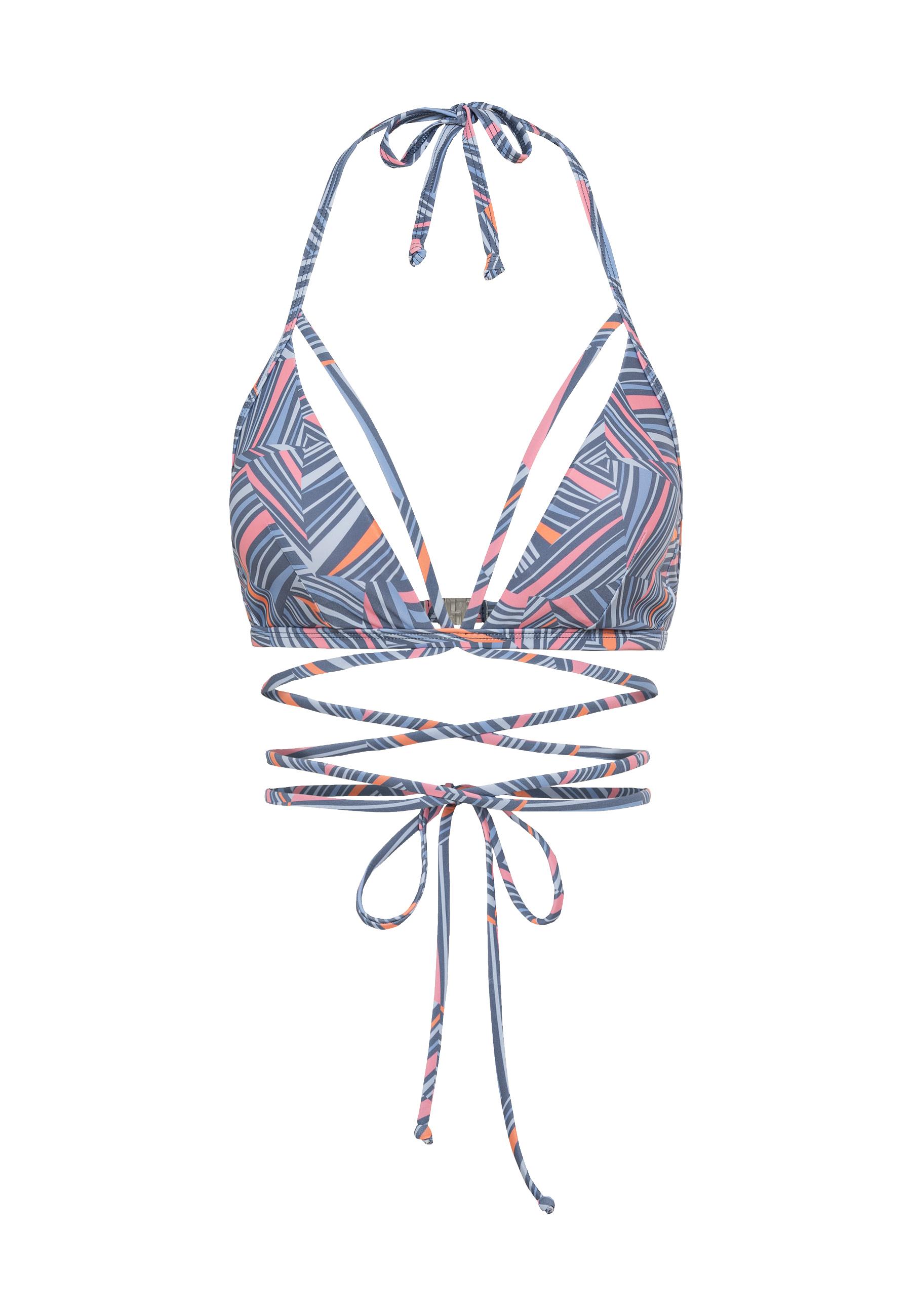 LSCN by Lascana Triangel-Bikini-Top Bikini Oberteil Damen - blau