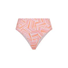 LSCN by Lascana Highwaist-Bikini-Hose Bikini Hose Damen rosa bedruckt