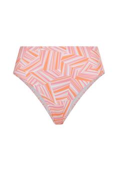 LSCN by Lascana Highwaist-Bikini-Hose Bikini Hose Damen rosa bedruckt