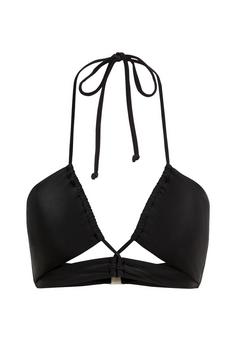 LSCN by Lascana Bandeau-Bikini-Top Bikini Oberteil Damen schwarz