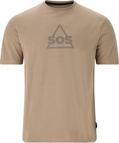 SOS Kvitfjell T-Shirt Herren 3027 Timber Wolf