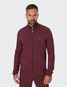 Rückansicht von JOY sportswear MIGUEL Trainingsjacke Herren redwood