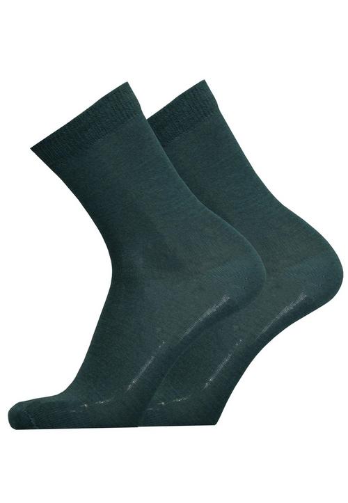 Rückansicht von UphillSport MERINO LIGHT Sportsocken Deep Teal