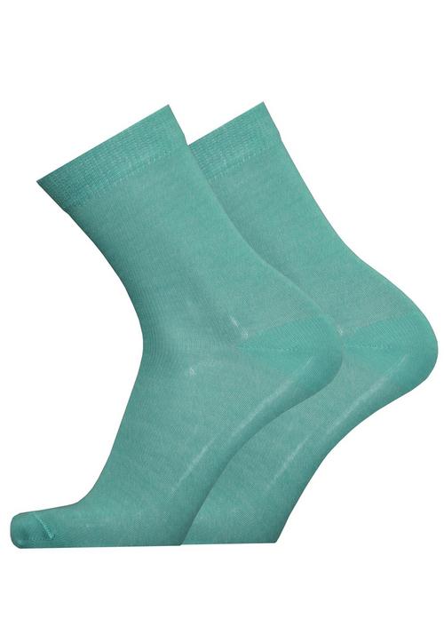 Rückansicht von UphillSport MERINO LIGHT Sportsocken Turquise