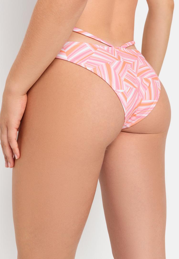 LSCN by Lascana LSCN by Lascana Bikini-Hose Bikini Hose Damen - rosa bedruckt - 0 | SportScheck