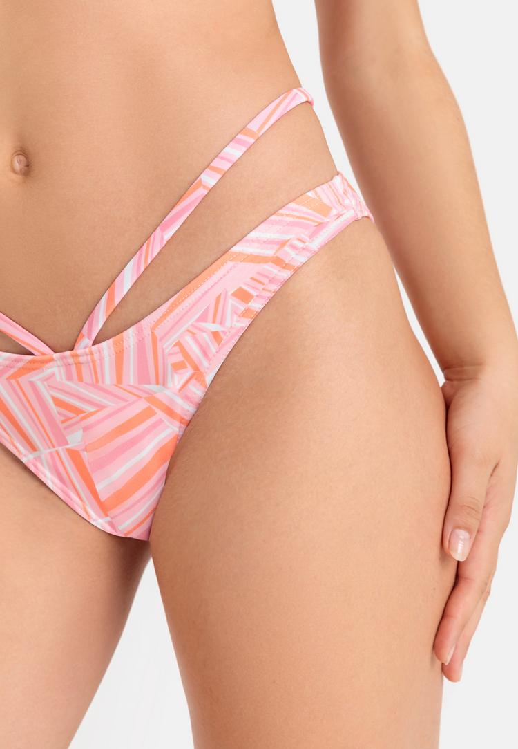 LSCN by Lascana LSCN by Lascana Bikini-Hose Bikini Hose Damen - rosa bedruckt - 0 | SportScheck