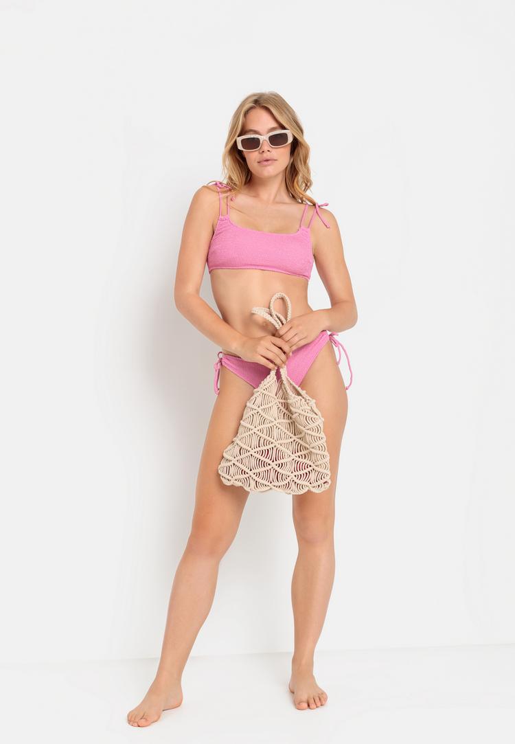 LSCN by Lascana LSCN by Lascana Bustier-Bikini-Top Bikini Oberteil Damen - hellrosa - 4 | SportScheck