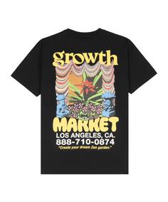 Rückansicht von Market Growth T-Shirt T-Shirt Herren schwarz