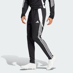 Rückansicht von adidas Tiro 24 Trainingshose Trainingshose Herren Black / White