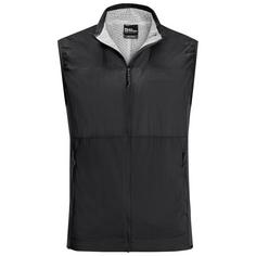Jack Wolfskin PRELIGHT ALPHA VEST M Fleeceweste Herren black