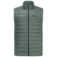 Jack Wolfskin PILVI DOWN VEST M Daunenweste Herren hedge green