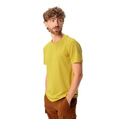 Rückansicht von VAUDE Men's Essential T-Shirt T-Shirt Herren dandelion