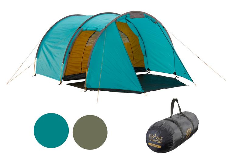 Grand Canyon Grand Canyon ROBSON 4 Tunnelzelt - Blue Grass - 0 | SportScheck