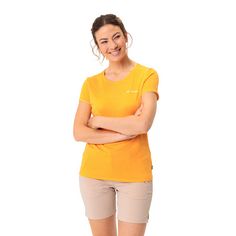 Rückansicht von VAUDE Women's Essential T-Shirt T-Shirt Damen physalis