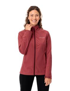 Rückansicht von VAUDE Women's Hurricane Jacket IV Outdoorjacke Damen brick