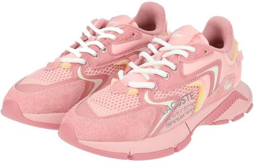 Rückansicht von Lacoste Sneaker Sneaker Damen Pink