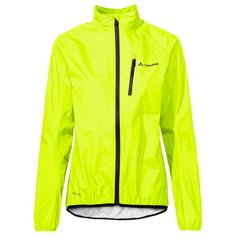 VAUDE Women's Drop Jacket III Outdoorjacke Damen neon yellow
