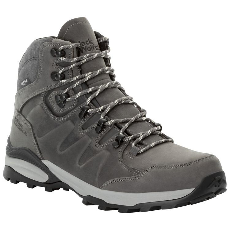 Jack Wolfskin Jack Wolfskin REFUGIO PRIME TEXAPORE MID M Wanderschuhe Herren - cold coffee - 4 | SportScheck