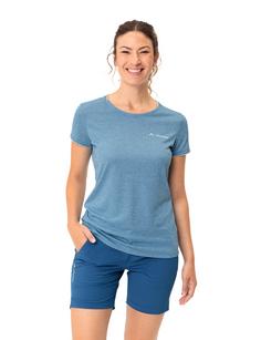Rückansicht von VAUDE Women's Essential T-Shirt T-Shirt Damen pastel blue