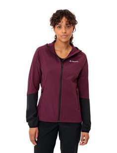 Rückansicht von VAUDE Women's Moab Jacket IV Outdoorjacke Damen cassis uni