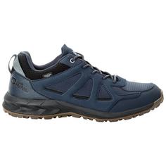 Rückansicht von Jack Wolfskin WOODLAND 2 TEXAPORE LOW M Freizeitschuhe Herren night blue