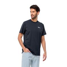 Rückansicht von Jack Wolfskin ESSENTIAL T M T-Shirt Herren night blue