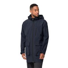 Rückansicht von Jack Wolfskin NORDEN PORT PARKA M Parka Herren night blue