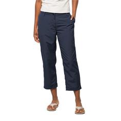 Rückansicht von Jack Wolfskin KALAHARI 7/8 PANTS W Funktionshose Damen night blue