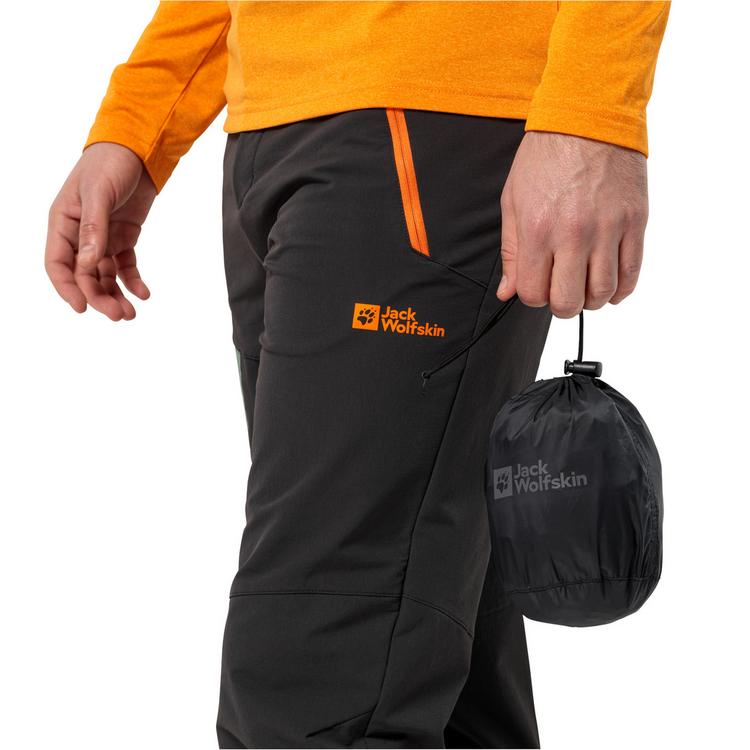 Jack Wolfskin Jack Wolfskin RAINY DAY PANTS Regenhose - black 6001 - 4 | SportScheck