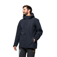 Rückansicht von Jack Wolfskin FERNBLICK 2L JKT M Funktionsjacke Herren night blue