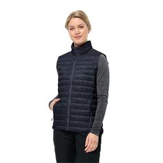 Rückansicht von Jack Wolfskin PILVI DOWN VEST W Outdoorweste Damen night blue