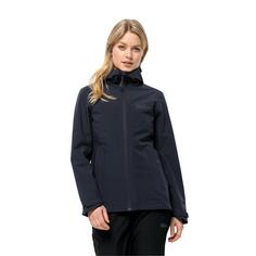 Rückansicht von Jack Wolfskin ROBURY 2L JKT W Funktionsjacke Damen night blue