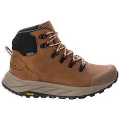 Rückansicht von Jack Wolfskin TERRAQUEST X TEXAPORE MID W Freizeitschuhe Damen fawn