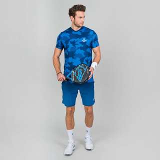 BIDI BADU Nio Tech Tee dark blue/blue Tennisshirt Herren dunkelblau/blau