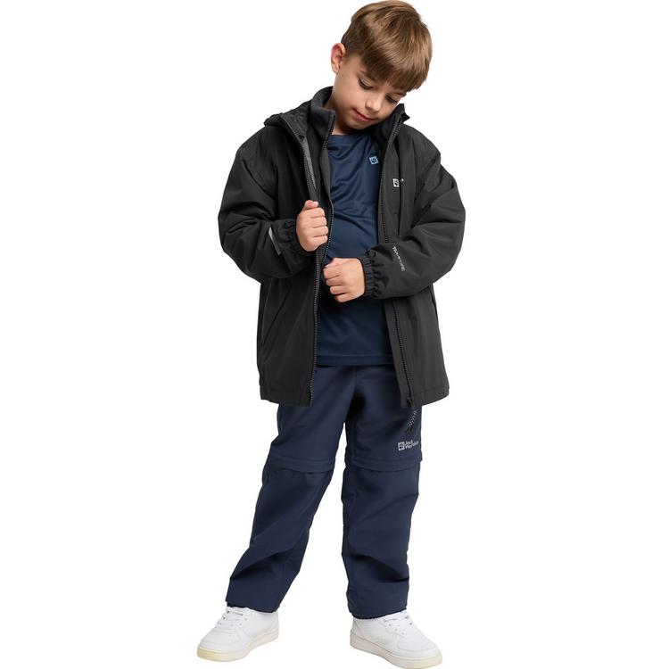 Jack Wolfskin Jack Wolfskin ICELAND 3IN1 JACKET K Doppeljacke Kinder - phantom - 0 | SportScheck