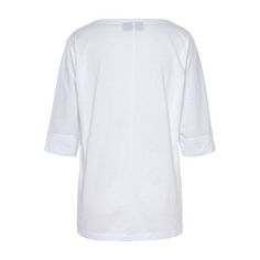 Rückansicht von ELBSAND 3/4-Arm-Shirt Longshirt Damen bright white