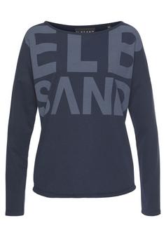 ELBSAND Langarmshirt Langarmshirt Damen marine