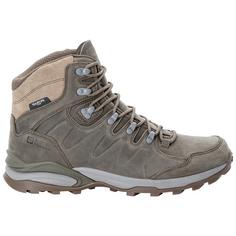 Rückansicht von Jack Wolfskin REFUGIO PRIME TEXAPORE MID M Wanderschuhe Herren phantom