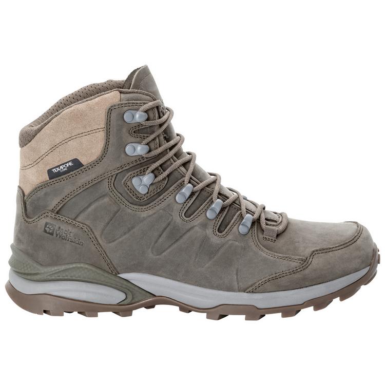 Jack Wolfskin Jack Wolfskin REFUGIO PRIME TEXAPORE MID M Wanderschuhe Herren - cold coffee - 0 | SportScheck