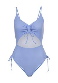 LSCN by Lascana Badeanzug Badeanzug Damen - smokyblue