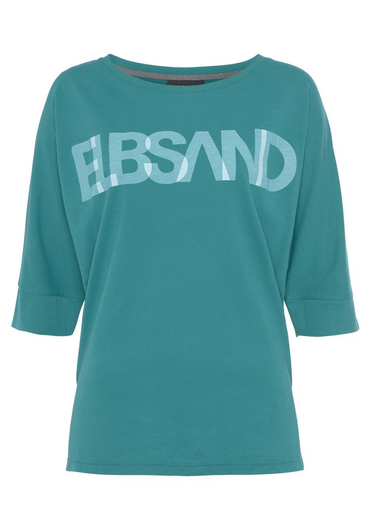 ELBSAND ELBSAND 3/4-Arm-Shirt Longshirt Damen - seaweed teal - 0 | SportScheck